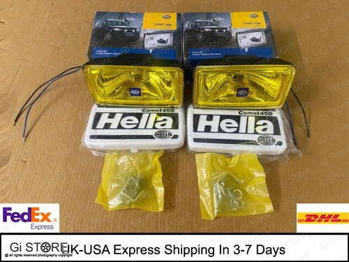 Hella comet 450 yellow - hella, lens