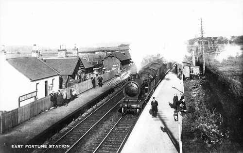 East fortune train station - train,