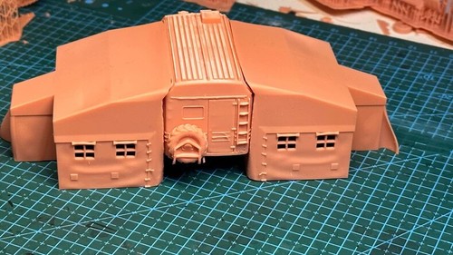 Printed 144 soviet gaz66 - 1/144,