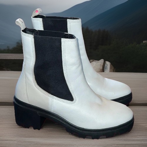 Nwot white genuine leather - nwot,