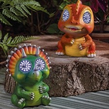 Smart Solar Blinking Dino