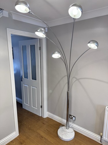 Modern arm arc floor - floor, lamp