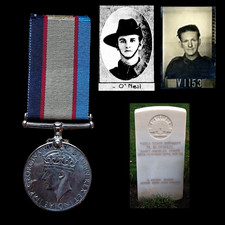 WW2 Australia Service Medal 1939–45 Died 1943 Army Medical Corps WW1 WIA 1917
