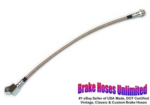 Rear stainless brake hose ford - rear,