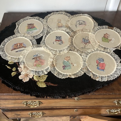 Louis wain cats silk lace - louis,