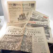Reproduction Retro Newspapers