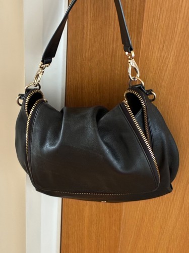 Anya hindmarch black maxi zip - hindmarch,