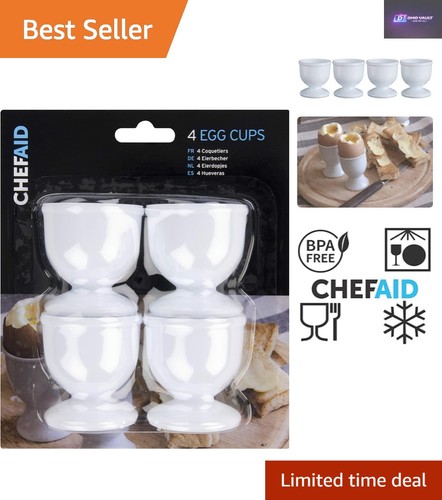 Elegant white plastic - white, egg