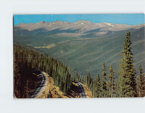 Postcard berthoud pass - postcard,