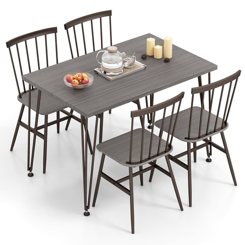 Costway pcs dining table set - dining,