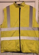 YOKO hi Vis Reversible Fleece Body Warmer