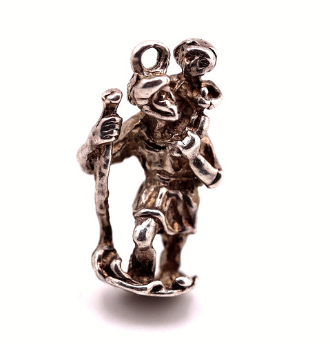 Christopher motif statue - christopher,