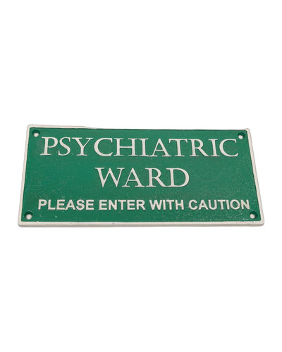 Cast iron psychiatric - iron,