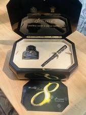 Parker Duofold Centennial Lucky 8 Fountain Pen 18ct Med Nib Ltd Edition 2008