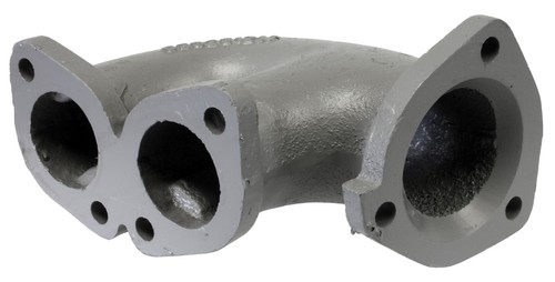 Elbow between exhaust - pipe, &