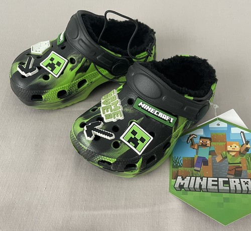 Minecraft faux fur clogs - faux,