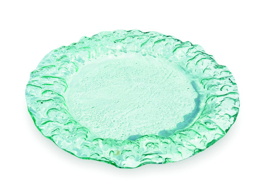 Molten glass serving platter - molten,