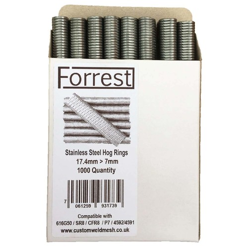 Hog rings stainless steel - hog,