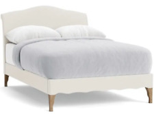 LOAF Bed Frame Frenchie Double in Buttermilk Brushed Cotton
