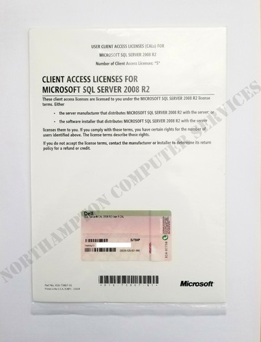 Microsoft sql serve - 2008, 5