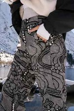 Free People Printed Ski Pants Size Large Movement Women's Bunny Slope rrp $298