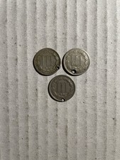 USA 3 Coins 1867–1881 | Three Cent Nickel | Liberty Head Type Lot