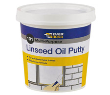 Everbuild 101 Multi-Purpose Linseed Oil Putty – Suitable for Single Pane 1 kg