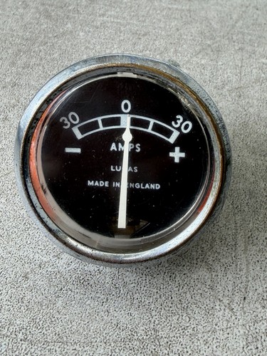 Lucas ammeter vintage parts - ammeter,
