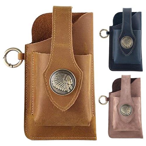 Leather phone pouches with - pouches,