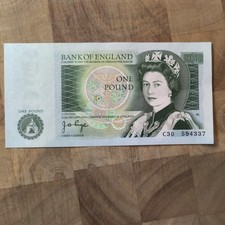 One Pound £1 Bank Of England