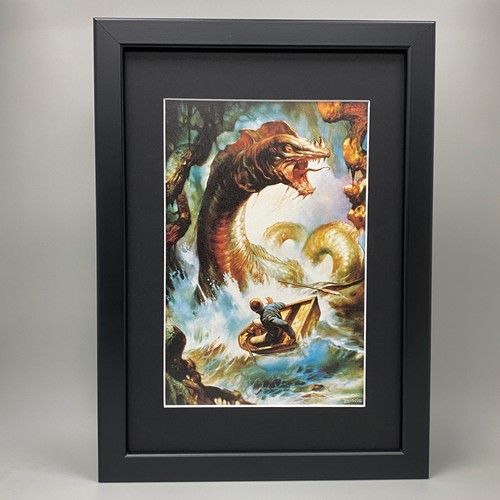 Boris vallejo framed vintage - boris,