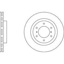 2x Brake Discs Vented For
