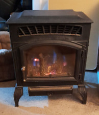 Wood burner style gas stove - Converted to Butane for boat / static caravan use