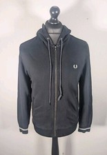 Fred Perry Hoodie Mens Full