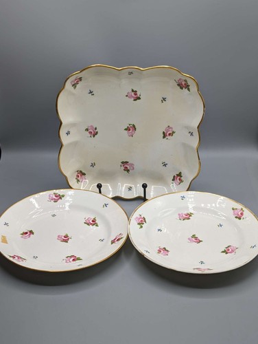 Swansea porcelain trio - porcelain,