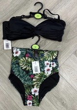 Bikini Bandeau Style Top And