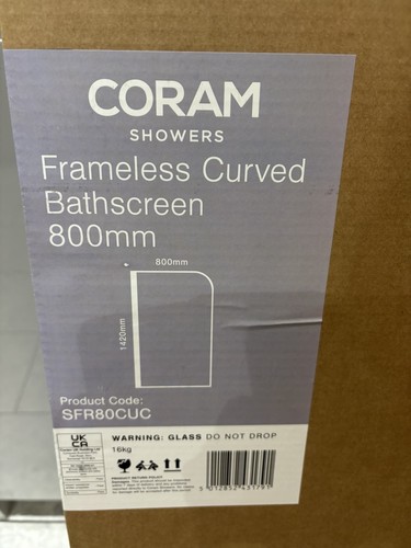 Coram curved shower - coram,