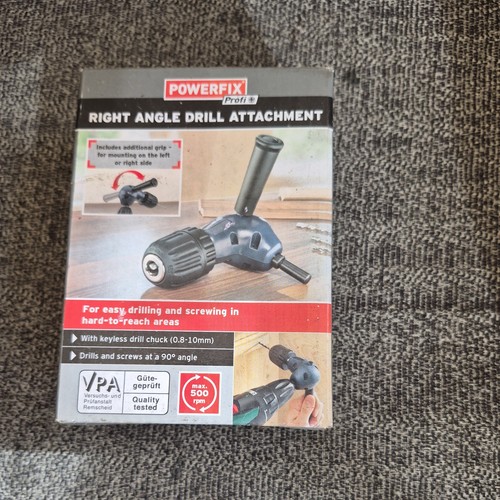Right angle drill attachment - right,