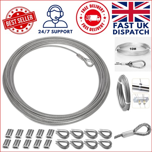10m steel wire rope - steel,