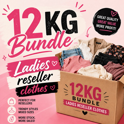 12kg ladies clothing grade - clothing, a/b