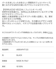 Third Magazine Pearl Felt Cap