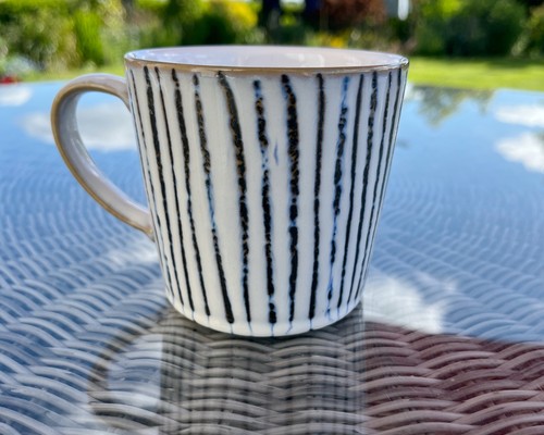 Denby mug light grey - denby, mug.
