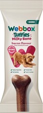 Webbox Tuffies Milky Bone Dog