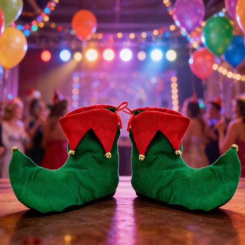 Elf shoes red - elf, boots