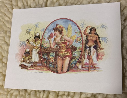 Cuban art inner cigar label - ,