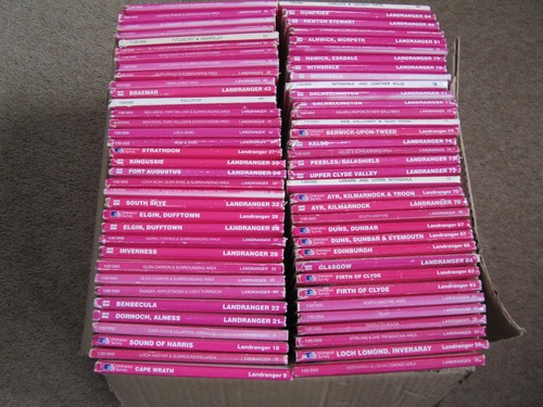 Ordnance survey landranger - os,