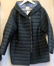COTTON TRADERS Preloved Quilted Ladies Coat Size 20 - CG L31