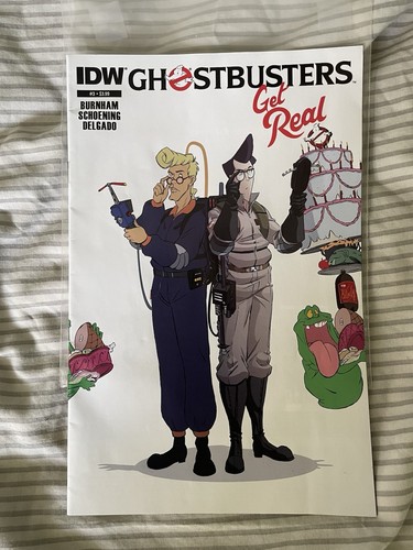 Idw ghostbusters get real - idw,