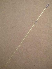 Antique 'Swaine & Adeney London' Long Riding Crop/Whip W/ Silver Top & Collar