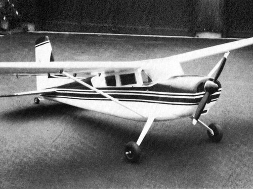 Cessna 180 scale - 180, 1/4